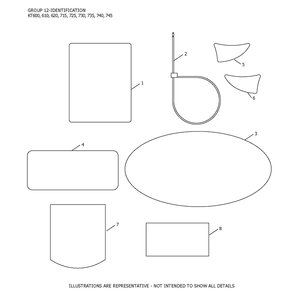 Kt725-3101 Identification Diagram and Parts List for KT725-3101  Cub Cadet Engine
